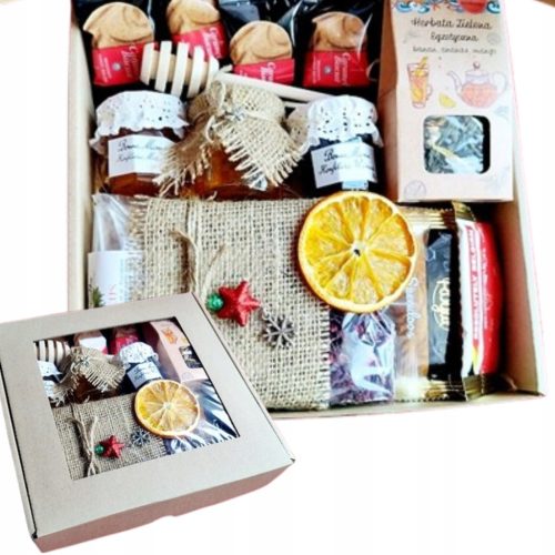  Christmas gift set Gift Tea Jam Honey Gift Christmas