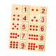  10x Wooden Counting Blocks, Math Manipulations for Kids in Age