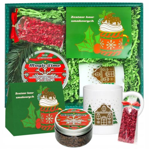  GIFT FOR SANTA CLAUS CHRISTMAS FLAVOURED COFFEE PREMIUM MUG CHOCOLATE WITH RASPBERRIES