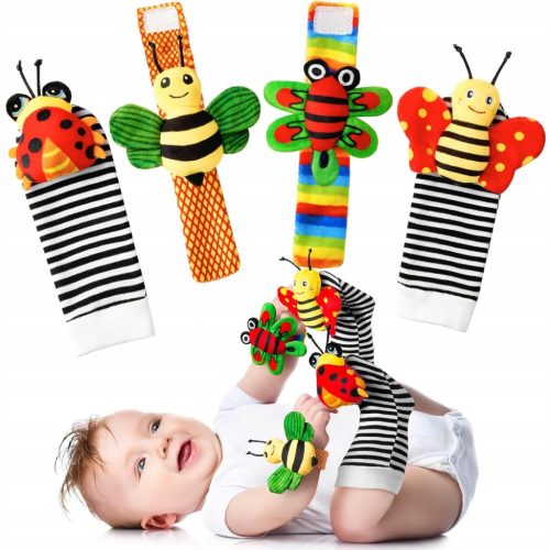  Baby Rattles 0-6 Months: Baby Toys 0-6 Months Baby Gifts for Boys Girl Infa