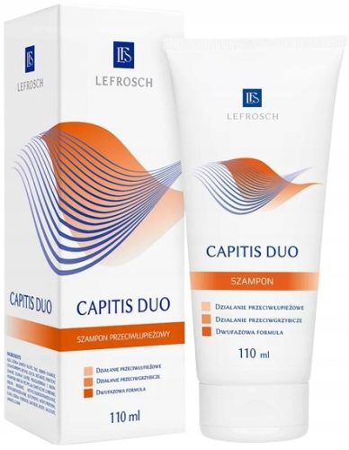 Capitis Duo Anti-Dandruff and Antifungal Shampoo, 110 ml