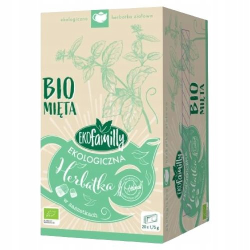  BiFix Bio Mint organic tea in a bag, 35g