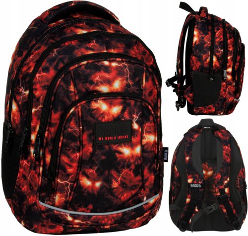 26L BACKUP School Backpack with Laptop Compartment and Bottle Pockets