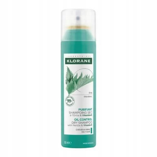 Klorane Nettle-Based Dry Shampoo with Vitamin E for Oily Hair