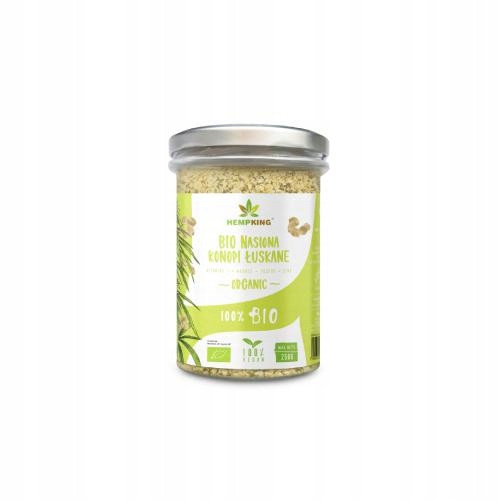 Hemp King Organic 250g shelled hemp seeds