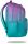 Pick Gradient Blueberry CoolPack - Stylish & Durable Youth Backpack