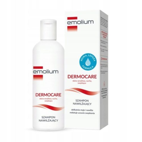 Emolium Dermocare Moisturizing Shampoo for Sensitive Skin, 200 ml