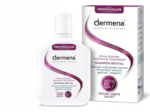 DERMENA Revital Moisturizing & Regenerating Shampoo for Mature, Thinning Hair 200ml