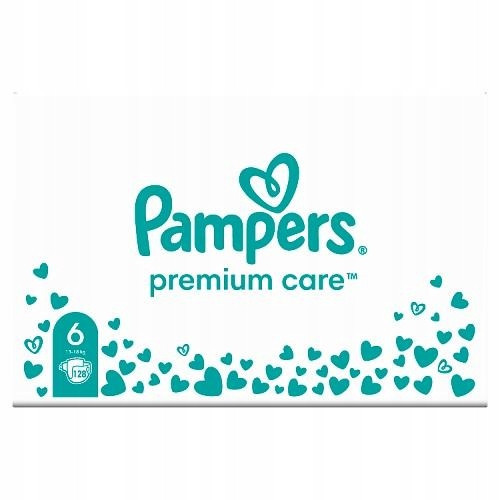  Pampers Premium Care Diapers Size 6 128 pcs.