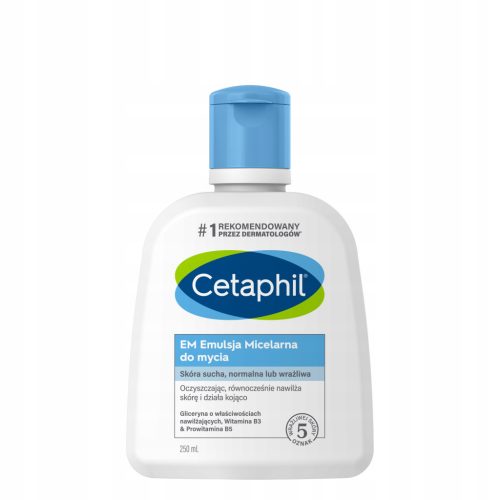 Cetaphil EM Micellar Cleansing Emulsion 250ml - Gentle and Effective Skincare
