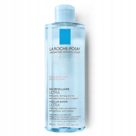 La Roche-Posay Ultra Micellar Water for Sensitive and Reactive Skin, 400ml