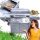  IOWA Gas Grill Stainless Steel BBQ 5 Burners 4+1 on Wheels 14.5kW