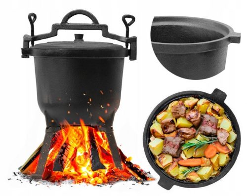  10L CAST IRON standing kettle Meyerhoff ROASTED PIECES ROASTED PIECES