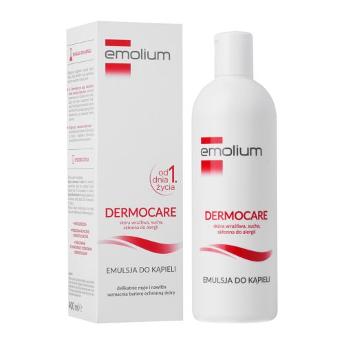 Emolium Dermocare Bath Emulsion 400ml - Gentle Care for Sensitive Skin