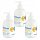 Mediwax Moisturizing Hand and Body Cream Emulsion 330ml with Pump - Set of 3