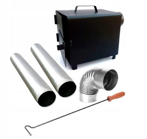  Metal fireplace for smokehouse 20x20x25mm set