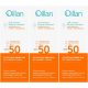 5x Oillan Sunscreen Emulsion SPF 50 for Sensitive Skin, 100ml, Suitable from 6 Months