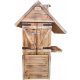  Wooden Garden Smokehouse 140x50x50 Highlander Roof