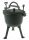  CAST IRON HUNTING POT Hungarian Enameled 5L For CAMPFIRE GRILL