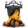  Cast Iron Standing Cauldron 8l Hunting Pot Hungarian Campfire Grill