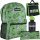 Minecraft Green School Backpack Set with Lunch Bag, Water Bottle & Pencil Case