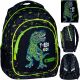 Durable T-Rex Neon Themed School Backpack for Kids AB330 by AstraBag