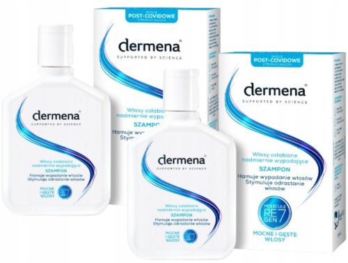 Hair Loss Prevention Shampoo - DERMENA®, 2 x 200 ml Twin Pack