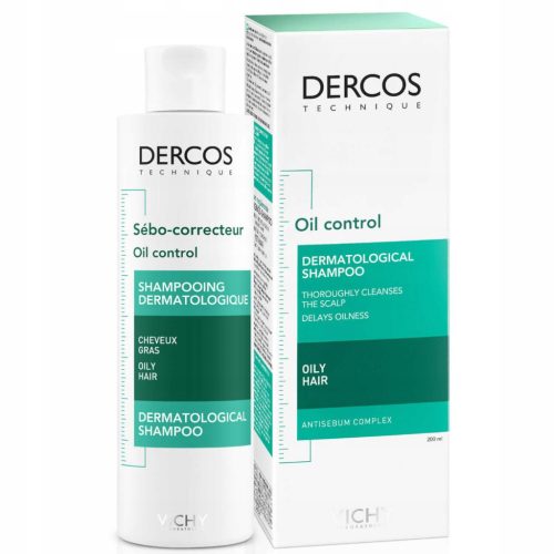 Vichy Dercos Technique Oil Control Shampoo for Oily Hair 200ml