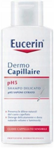 Eucerin DermoCapillaire pH5 Mild Shampoo 250ml for Sensitive Scalp