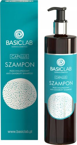 BasicLab Capillus Anti-Dandruff Shampoo, 300 ml - Effective Dandruff Control