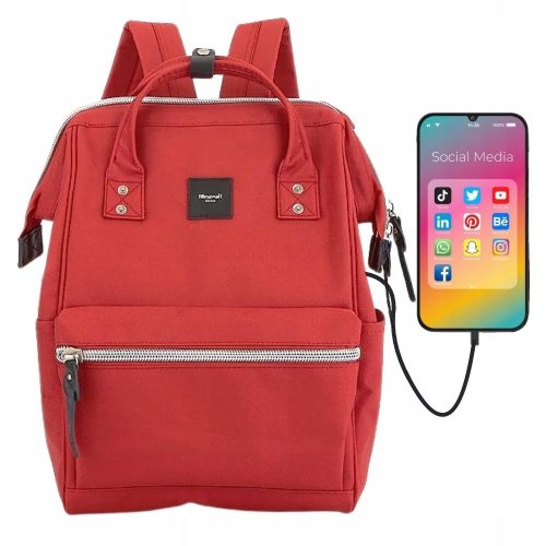 Himawari Large Capacity Urban Laptop Backpack with USB Port
