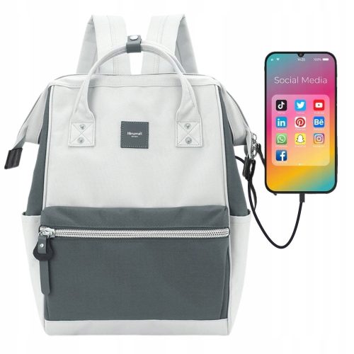Himawari® Urban Laptop Backpack with USB Port - Modern, Spacious and Stylish