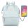 Himawari Large A4 Women's Urban School Backpack with USB Laptop Compartment