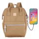 Himawari® Stylish Women's Urban School Backpack with Laptop Compartment & USB Port