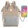 Stylish Himawari Multifunctional Backpack with USB Port for School and Work