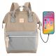 Stylish Himawari Multifunctional Backpack with USB Port for School and Work
