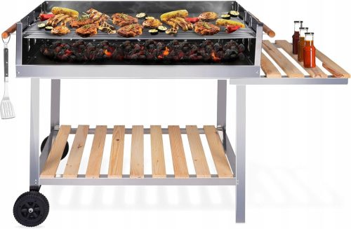  BBQ Collection Grill 98 x 56 x 85 cm, silver