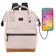 Himawari® Stylish Urban School Backpack with USB Port for Teen Girls
