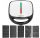  TOAST WAFFLE MAKER PANINI SANDWICH MAKER GRILL TORTILA TOAST 5IN1 TOAST 1200W