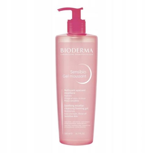 Bioderma Sensibio Soothing Micellar Gel for Sensitive Skin, 500 ml