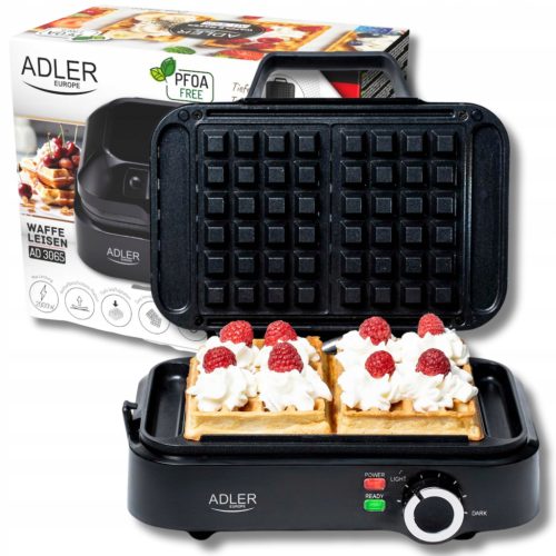  Waffle maker Adler AD3065 2000W black