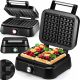  Mozano Waffle Maker Mozano Smart Waffle Maker 2200 W black