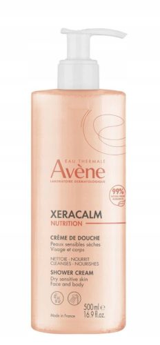 Avene Xeracalm Nutrition Shower Cream for Sensitive, Dry Skin - 500ml