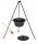  HUNGARIAN CAST IRON HUNTING KITTEN 8 L STAND and cast iron lid