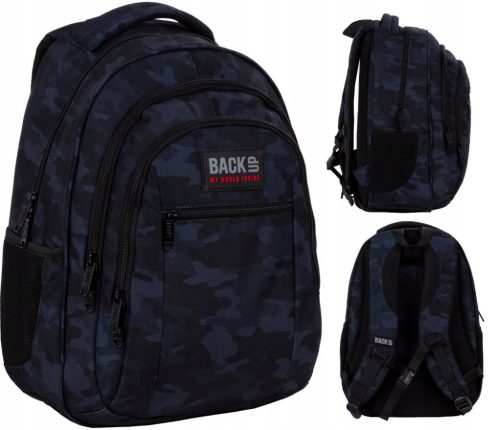Spacious 26L School Backpack with Ergonomic Design and Laptop Compartment