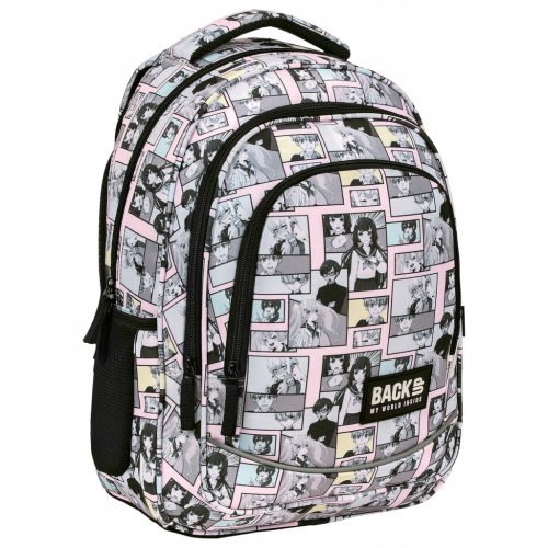 High-Capacity Ergonomic School Backpack with Reflective Straps, 26L