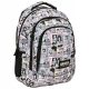 High-Capacity Ergonomic School Backpack with Reflective Straps, 26L
