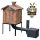  SMOKEHOUSE WOODEN STOVE XXL IMPREGNATED NEWEST READY-MADE SET LARGE TOP