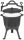  Cast iron standing roasting pot 8l enameled Rossner