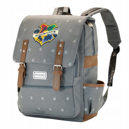 Harry Potter Hogwarts Oxford Grey School Backpack - Stylish & Durable